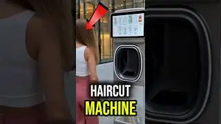 Она попробовала машинку для стрижки🤯💈