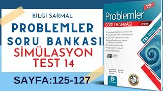 BİLGİ SARMAL PROBLEMLER 2023 SİMÜLASYON TESTİ 14 #tyt #ayt #bilgisarmal #problem #tayfa2024 #yks