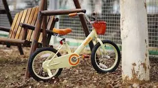 JOYSTAR Macarons Kids Bike Outdoor Demo: Retro Style Riding Experience
