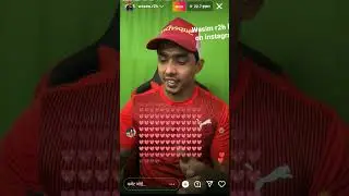 wasim r2h live on instagram