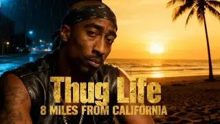 2PAC - 8 Miles from California (Официальная обложка Ai) 2026