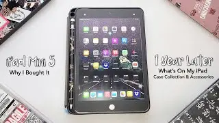 iPad Mini 5 - One Year Later | Why I Bought It | What's on My iPad | Case Collection & Accessories