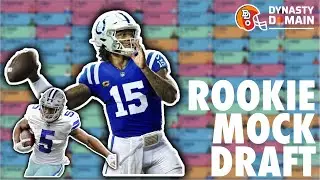 UPDATED 2023 DYNASTY ROOKIE MOCK DRAFT WITH LANDING SPOTS (Dynasty Fantasy Football 2023)
