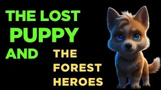 The Lost Puppy and the Forest Heroes | A Touching Animal Tale