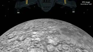 APM Research: First Ever Drone Flight To The Moon - Altitude - 400 Mile Lunar orbit.
