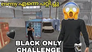 Only black dress challenge in free fire malayalam 