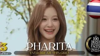 PHARITA Shocks Fans with #3 Rank on 100 Most Beautiful Faces 2025!