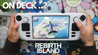 Steam Deck Warzone 3 Rebirth Island (Season 3)