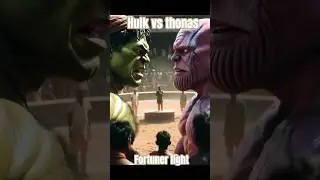 Hulk vs Pink Thanos | Gaon Ki Kushti Me Jeeti Fortuner 🚙&rdquo;.  #hulk  #aivideo #shorts