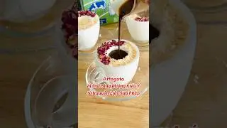 Affogato - Kem C&agrave; Ph&ecirc; Từ Nguy&ecirc;n Liệu Sữa Ph&aacute;p | Bếp Nh&agrave; Quỳnh #bepnhaquynh #food #cake