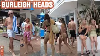 [4k] Explore Burleigh Heads Saturday 18 January 2025 | Gold Coast | Queensland | Australia