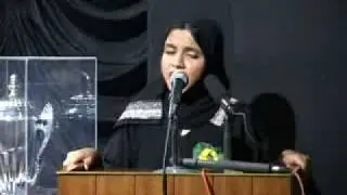 Urdu Debate 2008, New Delhi, Safa Fatima Siddiqui, Ideal Indian School, Doha, Qatar Part II.flv