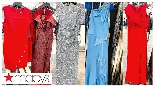 MACY'S UNIQUE CLASSY DRESSES ELEGANT DRESS | SHOP WITH ME