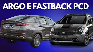 NOVO FIAT FASTBACK PCD E ARGO PCD: CONFIRA PRE&Ccedil;OS, ITENS E DESCONTOS