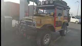 Winter Tour 2023 I 2nd Tour I First Day I Pakistan I Man With Yellow 4x4 I Toyota BJ40
