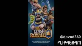 Let's play. Clash Royale.