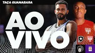 Ao Vivo - BOTAFOGO (RJ) x TIJUCA T.C (RJ) - TA&Ccedil;A GUANABARA 2025 (05/11/25)