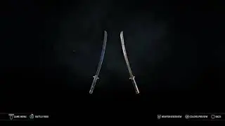 For Honor Aramusha 3 Legendary Dual Sword sets Namanari,Ryoshi,Jurozaemon