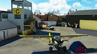KitFox 2 (Parallel 42). (EGTF) Fairoaks Airport, England. MSFS.
