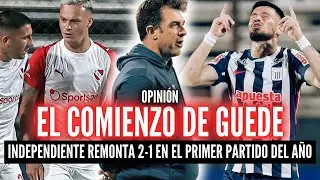 ALIANZA LIMA 1-2 INDEPENDIENTE🏆VOLVIÓ LA LÍNEA DE 3🔥¿CÓMO JUEGA PABLO GUEDE?