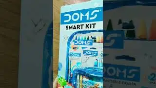 Unboxing Doms smart kit 500 wala 300 rupee me🤩🤩😁|| #short #tattoo #art #unboxing