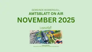Amtsblatt on Air / Gemeinde Boxberg/O.L. / November 2025