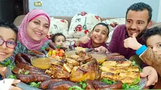 فطار رمضان: جلاش وفراخ وبط والممبار ( فزوره جديده يلا حلوا  و كسبوا💃