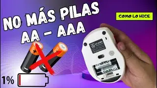 NO Comprar&aacute;s m&aacute;s PILAS AA-AAA Con esta t&eacute;cnica SUPER FACIL🔋|| Como Lo Hice Inventor⚡