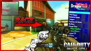 1vs1 SNIPER CONTRE un KIKOO RAGEUX QUI PÈTE LES PLOMBS avec le AIMBOT - Troll Mod Menu bo2