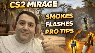 CS2 Mirage Rehberi | En Etkili Smoke, Flash, Molotov ve Oynanış Taktikleri