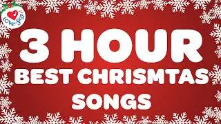 Top 3 Hour Christmas Songs and Carols Playlist🎄🎅 Best Christmas Songs with Lyrics