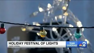 Cape Coral kicks off annual 'Holiday Festival of Lights' event