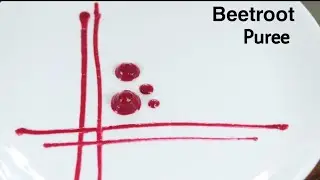 Beetroot Puree Recipe | How To Make Beetroot Puree At Home