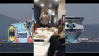 Gli auguri di Buon Natale nave Sharden
