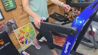 Goplus Folding Treadmill Review - GREAT SMALL HOME TREADMILL !!!