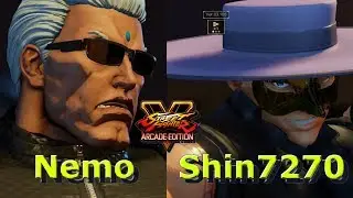 SFV AE - Nemo VS Shin7270 ( Grand Master Vega ) - SF5