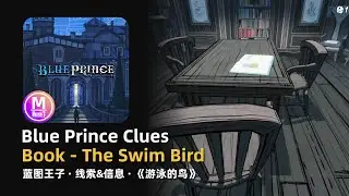 Blue Prince Clues: Book - Swim Bird, in Library | Lore Secret Message, Hidden Information