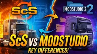 Шаблоны ScS против шаблонов ModStudio 🚛🎨 | Ключевые различия, которые ОБЯЗАН знать каждый моддер! 🔧✨