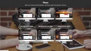 Meminz - Download Software Landing Page Theme