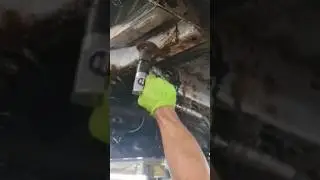 Removing rust off a classic car