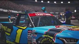 NASCAR 25 Craftsman Truck Series at Bristol motor speedway with Lawless Alan