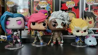 Showcasing the New Arcane Funko Pop's