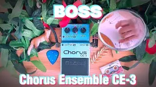 🤫Boss's Most Underrate Chorus: The Forbidden Shimmer Machine  | Boss CE-3 | Chorus