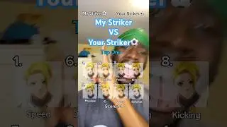 My Blue Lock Striker vs Your Blue Lock Striker‼️⚽️(Score: 1-1) #bluelock