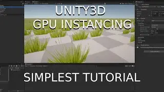 Grass GPU Instancing Tutorial in Unity 3D with drawMeshInstancedIndirect #gamedev #unity3d