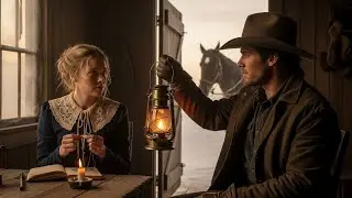 Her Candle Went Out at Night, Cowboy Brought Lantern and Said 
