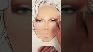 Face Chart tutorial EASY💄 Face Chart makeup for BEGINNERS #facechart