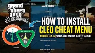 Android 15 GTA San Andreas Android | How to install Cleo In GTA SA on All Android 15 14 13 12 11 10