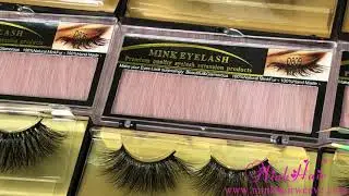 Natural Eyelashes | 25mm 3D Mink Lash Handmade Lashes #handmadelashes #3dlash