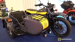 2016 Ural Limited Edition Scrambler Russian Bike with 2WD Side Car - Walkaround